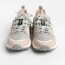 FLOWER MOUNTAIN Sneakers* - Sneakers Yamano 1M15 - Grey/ Pink