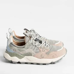 FLOWER MOUNTAIN Sneakers* - Sneakers Yamano 1M15 - Grey/ Pink