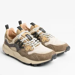 FLOWER MOUNTAIN Sneakers* - Sneakers Yamano 3 - 2B58 Beige Brown