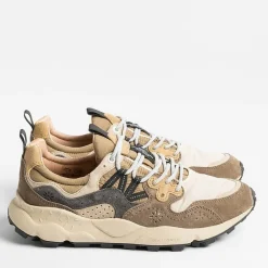 FLOWER MOUNTAIN Sneakers* - Sneakers Yamano 3 - 2B58 Beige Brown
