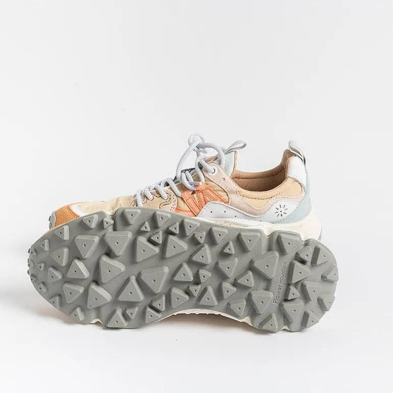 FLOWER MOUNTAIN Sneakers* - Yamano 3 1M08 Sneakers - Peach/ Beige