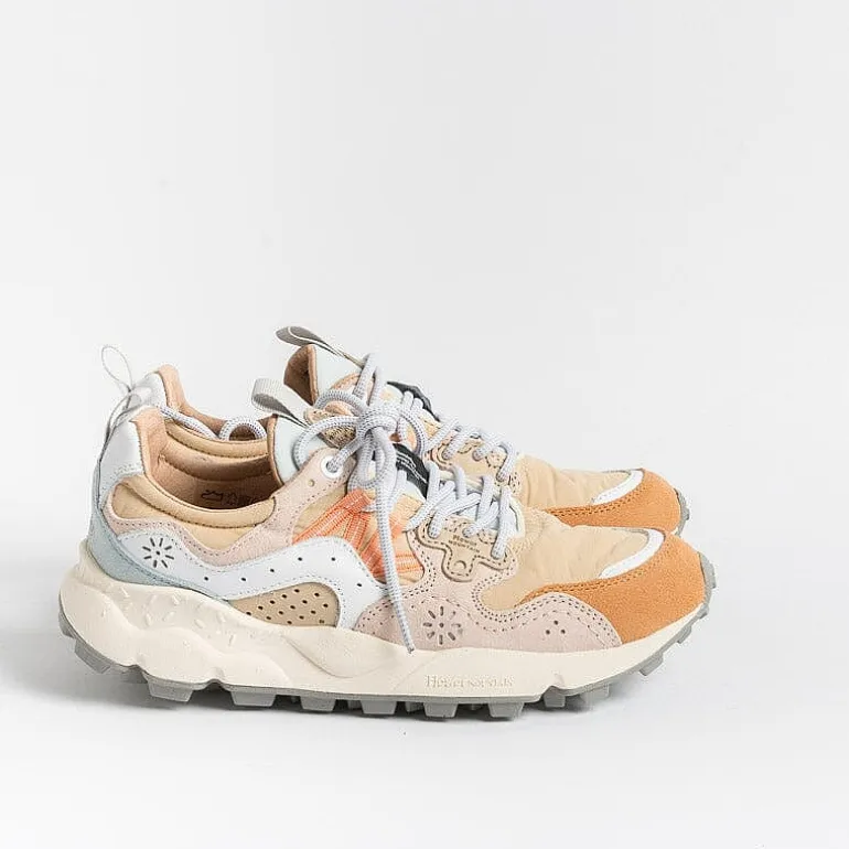 FLOWER MOUNTAIN Sneakers* - Yamano 3 1M08 Sneakers - Peach/ Beige