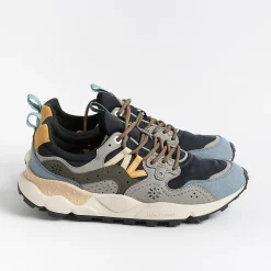 FLOWER MOUNTAIN Sneakers* - Yamano 3 1C74 Sneakers - Navy/ Grey