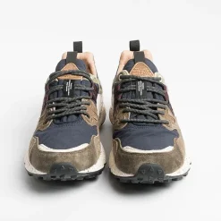 FLOWER MOUNTAIN Sneakers* - Yamano 3 Sneakers - 3D31 Blue / Brown