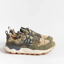 FLOWER MOUNTAIN Sneakers* - Yamano 3 Sneakers - Beige / Military