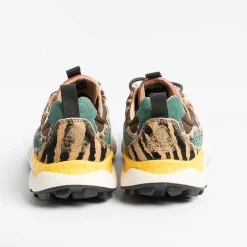 FLOWER MOUNTAIN Sneakers* - Yamano 3D31 Sneakers - Brown / Pony