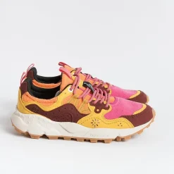 FLOWER MOUNTAIN Sneakers* - Yamano 1L11 Sneakers - Fuchsia Wool