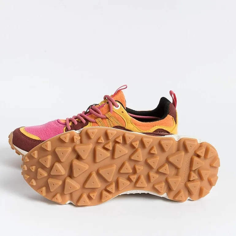 FLOWER MOUNTAIN Sneakers* - Yamano 1L11 Sneakers - Fuchsia Wool