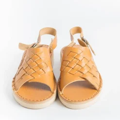 FRACAP Low Sandals* - Flat Sandals D177 - Nebrasca - 900 Tan