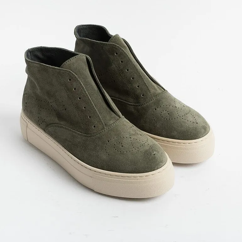 Fratelli Rossetti - Collezione Donna Ankle Boots*Fratelli Rossetti - Sneakers Boot 76563 - Suede Bosco