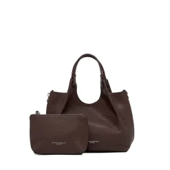 Gianni Chiarini Tote Bags* - Bs 9719 - Dua - Dark Brown Beaver's Head