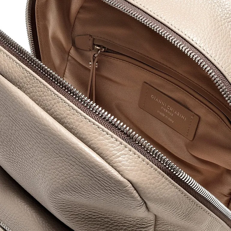 Gianni Chiarini Backpacks* Florence - Zn 8605 - Moon - Satin