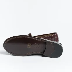 GIL's Loafers* - 740 Moccasin - Black Leather
