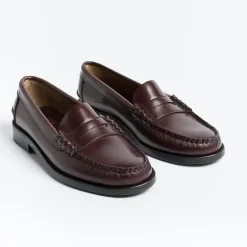 GIL's Loafers* - Moccasin 740 - Plum Leather