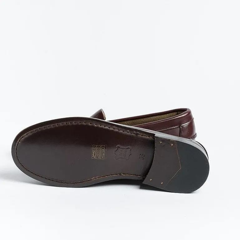 GIL's Loafers* - Moccasin 740 - Plum Leather