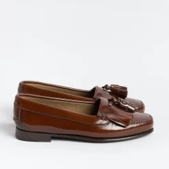 GIL's Loafers* - Moccasin With Tassels 205 - Tan Leather