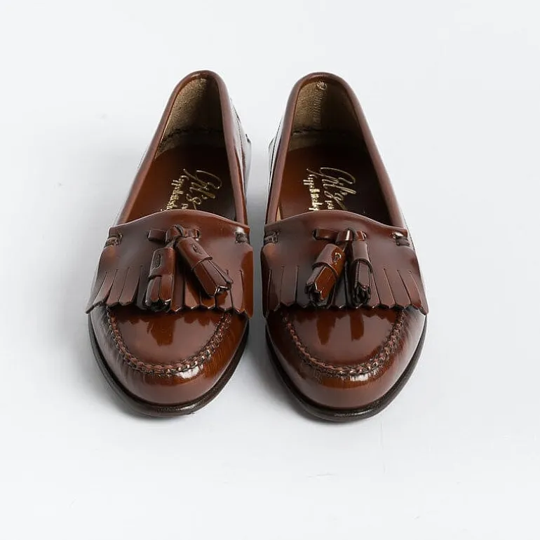 GIL's Loafers* - Moccasin With Tassels 205 - Tan Leather