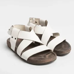 GIULIA TADDEUCCI Low Sandals* - Flat Sandals - 46464 - White