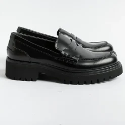 GUGLIELMO ROTTA Loafers* - Moccasin - Wick Indio - Black