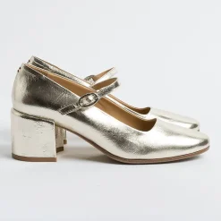 HALMANERA Decollete* - Decollete - Mary Jane - Bart 02- Metal Platinum