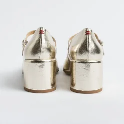 HALMANERA Decollete* - Decollete - Mary Jane - Bart 02- Metal Platinum