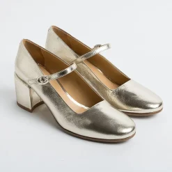 HALMANERA Decollete* - Decollete - Mary Jane - Bart 02- Metal Platinum