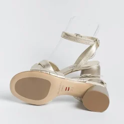 HALMANERA Sandals With Heel* - Sandals With Heel - Goss - Platinum