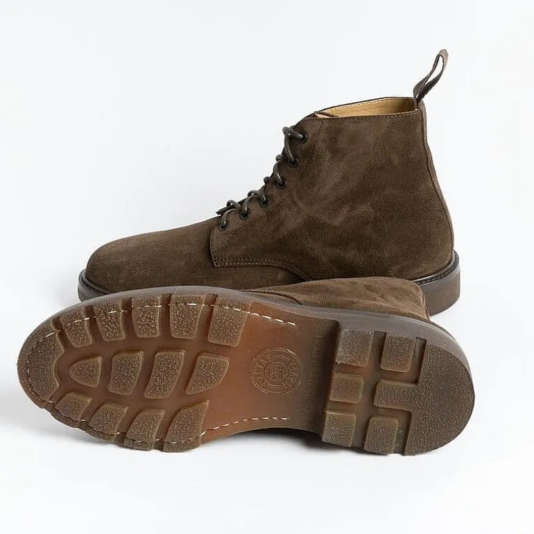 HENDERSON Combat Boots* - Amphibian - Ringo - Espresso
