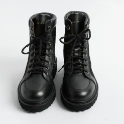 HENDERSON - Collezione Donna Combat Boots*Henderson - Amphibian - Tania - Black Calf