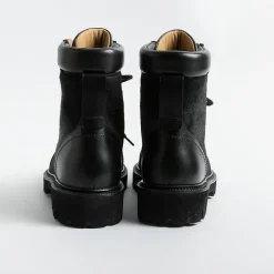 HENDERSON - Collezione Donna Combat Boots*Henderson - Amphibian - Tania - Black Calf