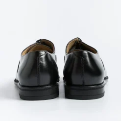 HENDERSON Wedding Shoes* - Francesina - 82303 - Black Calf Rubber Sole