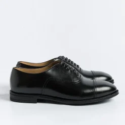 HENDERSON Wedding Shoes* - Francesina - 82303 - Black Calf Rubber Sole