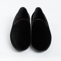 HENDERSON Wedding Shoes* - Moccasin - Casino' - Black Velvet