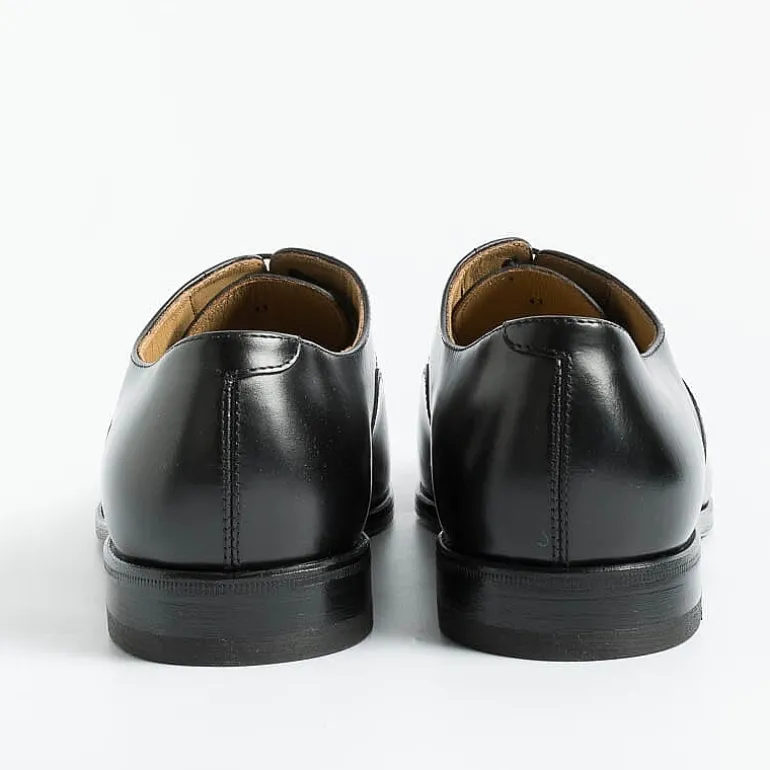 HENDERSON Wedding Shoes* - Oxford With Toe Cap 73307 - Black Calf