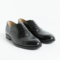 HENDERSON Oxfords* - Oxford With Toe Cap 73307 - Black Calf
