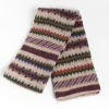 HOWLING Scarves* - Unisex Scarf - Wonder Mushroom - Multicolor Beige, Purple, Green, Brown