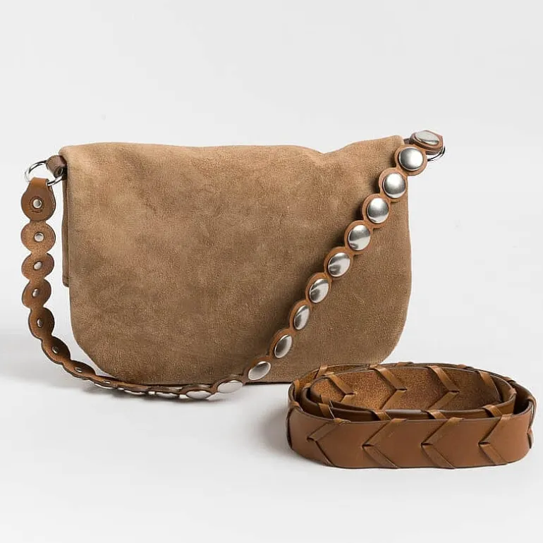 Jerome Dreyfuss Tote Bags* - Jerry Mini - Brown Suede