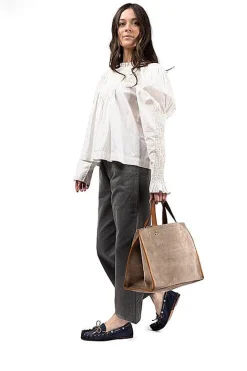 Jerome Dreyfuss Tote Bags* - Shoulder Bag - Leon M - Coconut