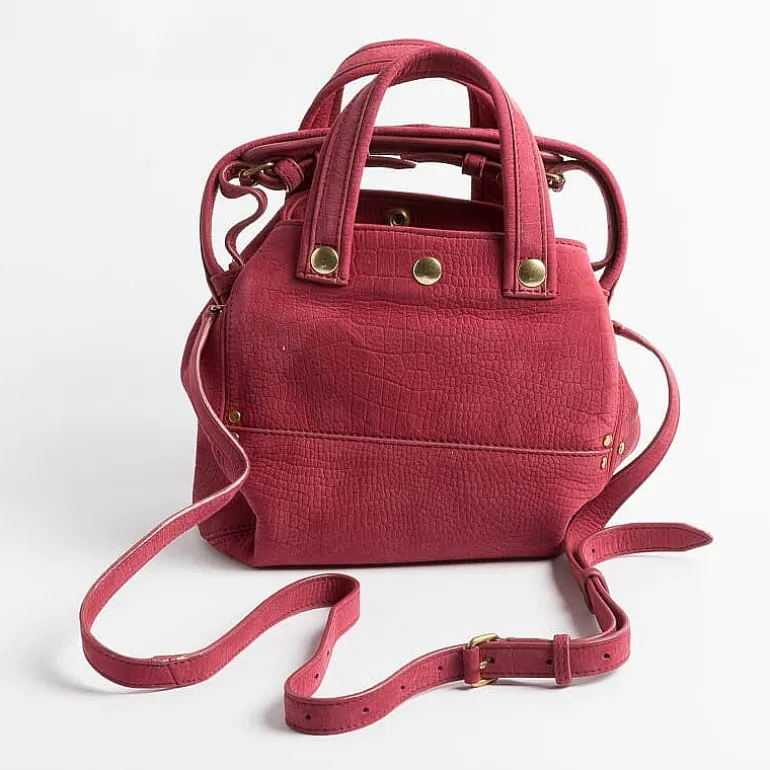 Jerome Dreyfuss Mini Bags*Jeromee Dreyfuss - Billy Dwarf - Croco Framboise