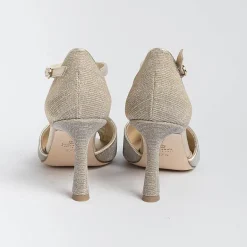 L'Arianna Wedding Shoes*L' Arianna - Sandals With Heel Sp1612 - Sirio Nude