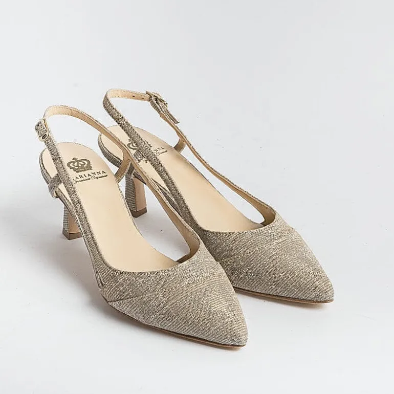 L'Arianna Slingbacks*L 'Arianna - Sling Back - Ch1603 / Rt - Sirio - Nude