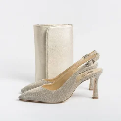 L'Arianna Wedding Shoes*L 'Arianna - Sling Back - Ch1606 / Rt - Sirio - Nude