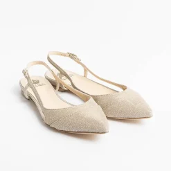 L'Arianna Ceremony - Shoes And Clutches*L' Arianna - Sling Back - Ch2006 - Sirio Nude