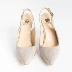L'Arianna Wedding Shoes*L 'Arianna - Sling Back - Ch2002 - Sirio - Nude