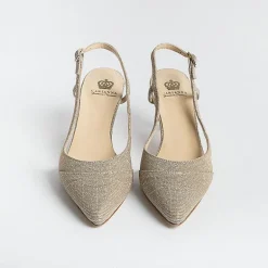 L'Arianna Wedding Shoes*L 'Arianna - Sling Back - Ch1603 / Rt - Sirio - Nude