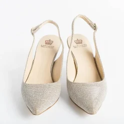 L'Arianna Wedding Shoes*L 'Arianna - Sling Back - Ch2000 / Rt - Sirio - Nude