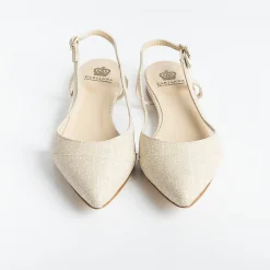 L'Arianna Wedding Shoes*L 'Arianna - Sling Back - Ch2006 - Sirio Champagne