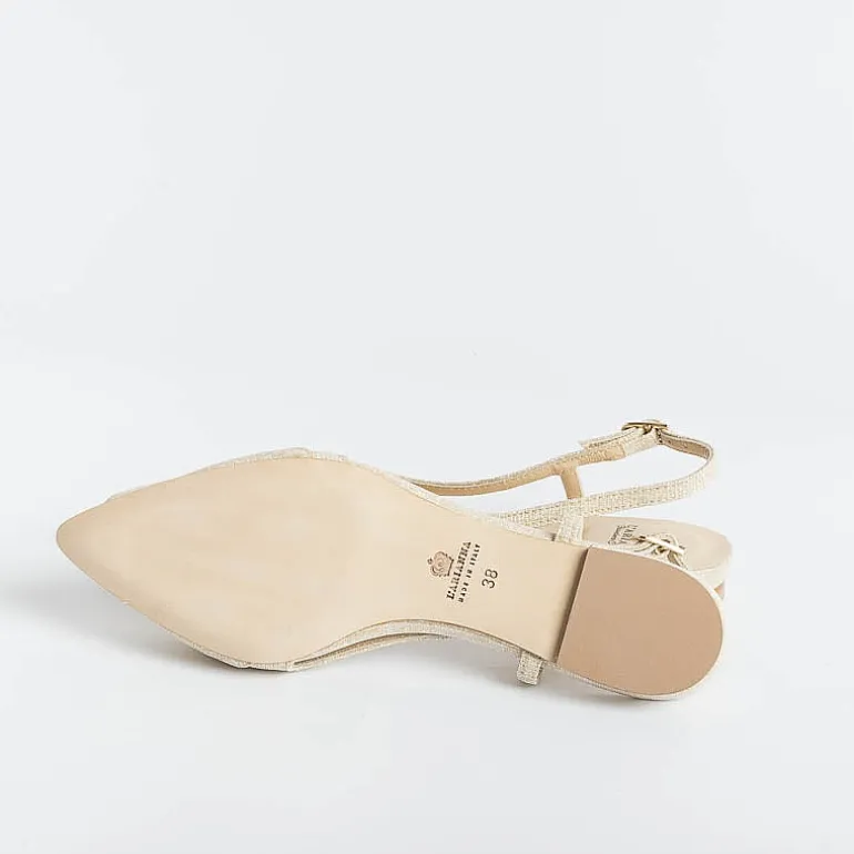 L'Arianna Wedding Shoes*L 'Arianna - Sling Back - Ch2006 - Sirio Champagne