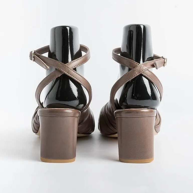 LORENA PAGGI Sandals With Heel* - Sandals With Heel 11554 - Onion