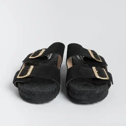 MANEBI Low Sandals* - Flat Sandals - Nordic Sandals - Black